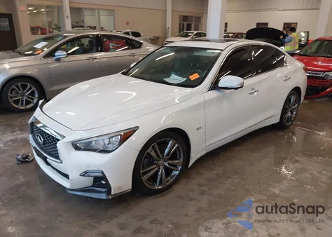 2019 Infiniti Q50 Luxe from USA, damaged, VIN JN1EV7AR5KM592071